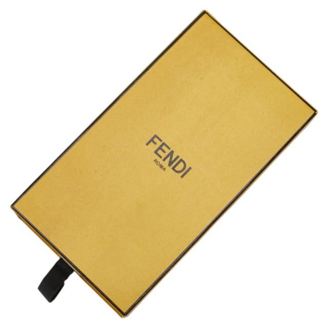 フェンディ ラッピー ロゴ スカーフ マルチカラー シルク レディース