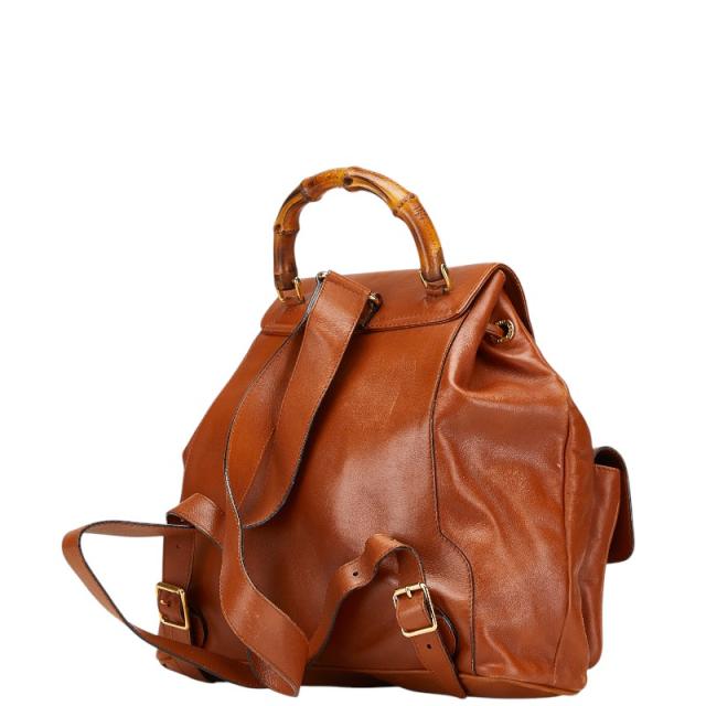 グッチ バンブー リュック バックパック 003 1998 0016 ブラウン