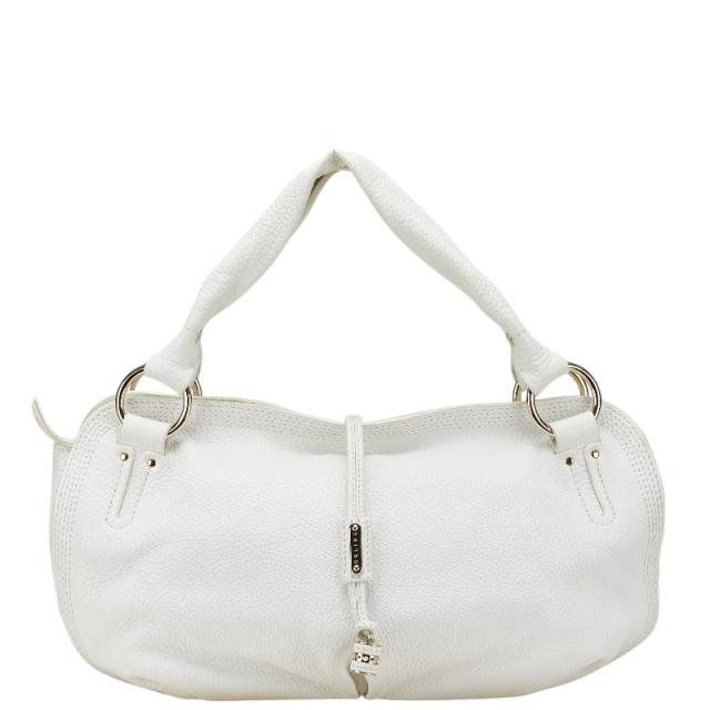 セリーヌ CELINE ハンドバッグ ビタースウィート レザー シルバー バッグ セリーヌ CELINE ビタースウィート ピンクベージュ レザー