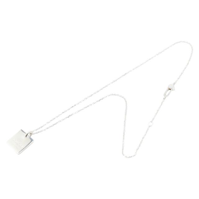 グッチ スクエア プレート ネックレス SV925 シルバー レディース GUCCI 【中古】_3