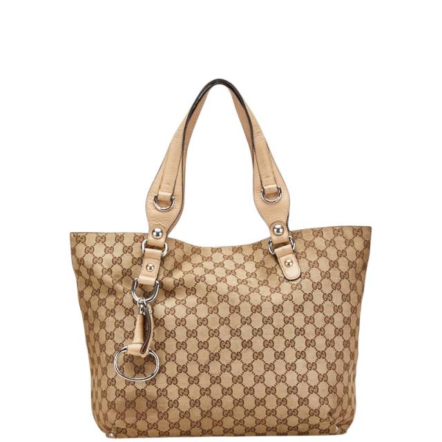 GUCCI グッチ GGキャンバス トートバッグ ショルダーバッグ