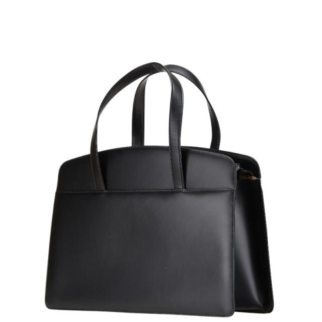 バーバリー ハンドバッグ ノバチェック シャドーホース レザー 黒