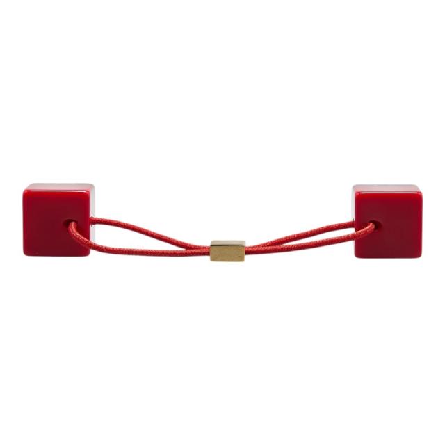 ルイ ヴィトン ヘアキューブ アンクルージョン ヘアゴム 髪飾り レッド