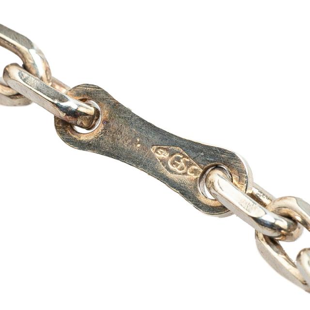 エルメス アップル リンゴ モチーフ チャーム シルバー レッド メタル レザー レディース HERMES 【中古】_2