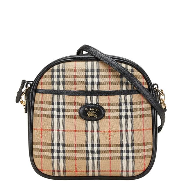 BURBERRY バーバリー ショルダーバッグ ノバチェック シャドーホース