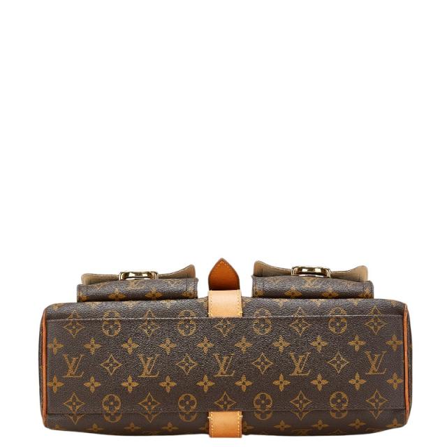 ルイ ヴィトン モノグラム マンハッタンGM ハンドバッグ ボストンバッグ M40025 ブラウン PVC レザー レディース LOUIS VUITTON 【中古】 ルイ ヴィトン モノグラム マンハッタンGM ハンドバッグ ボストン