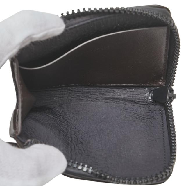 BOTTGAVENETA マキシ　イントレチャート　ブラウン　コインケース BOTTGAVENETA マキシ イントレチャート ブラウン コインケース