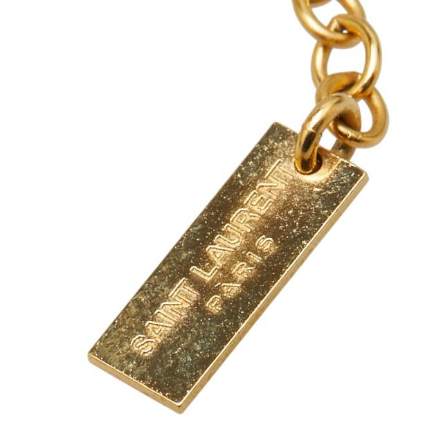 サンローラン ロングネックレス ゴールド メッキ レディース SAINT LAURENT 【中古】_4