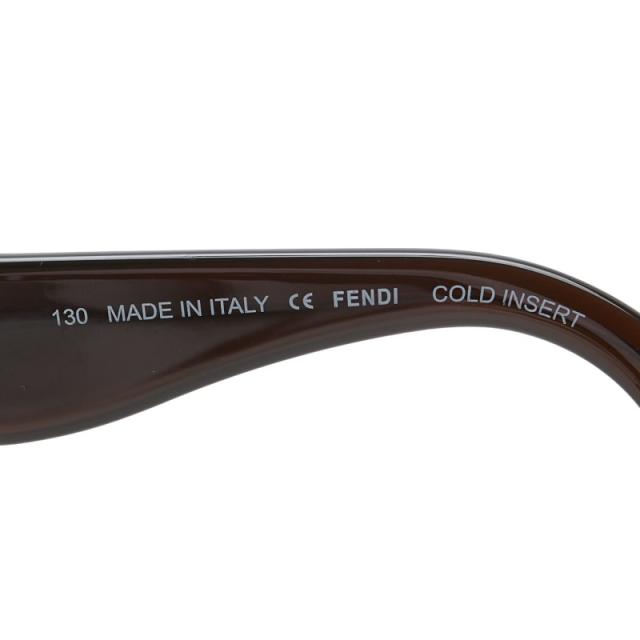 フェンディ サングラス FS488K ブラウン プラスチック レディース