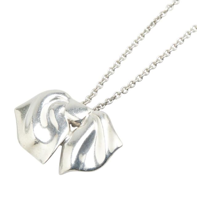 TIFFANY＆Co. ティファニー リボン モチーフ ペンダント ネックレス