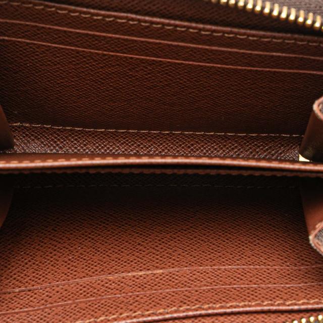 ルイ ヴィトン モノグラム ジッピー コインパース コインケース カードケース M60067 ブラウン PVC レザー LOUIS VUITTON 【中古】_6