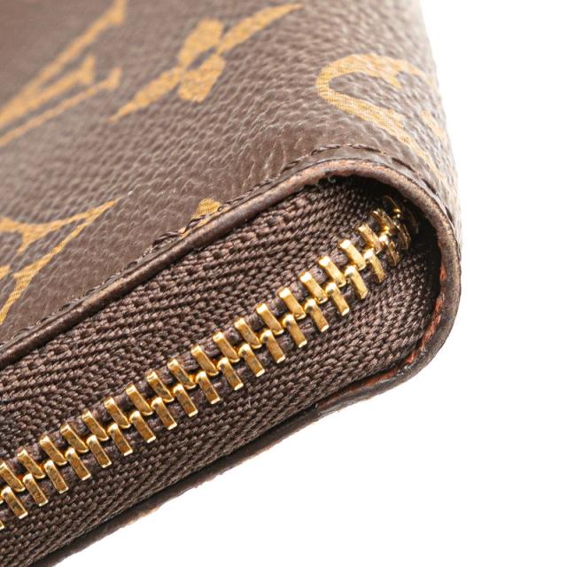 ルイ ヴィトン モノグラム ジッピー コインパース コインケース カードケース M60067 ブラウン PVC レザー LOUIS VUITTON 【中古】_3