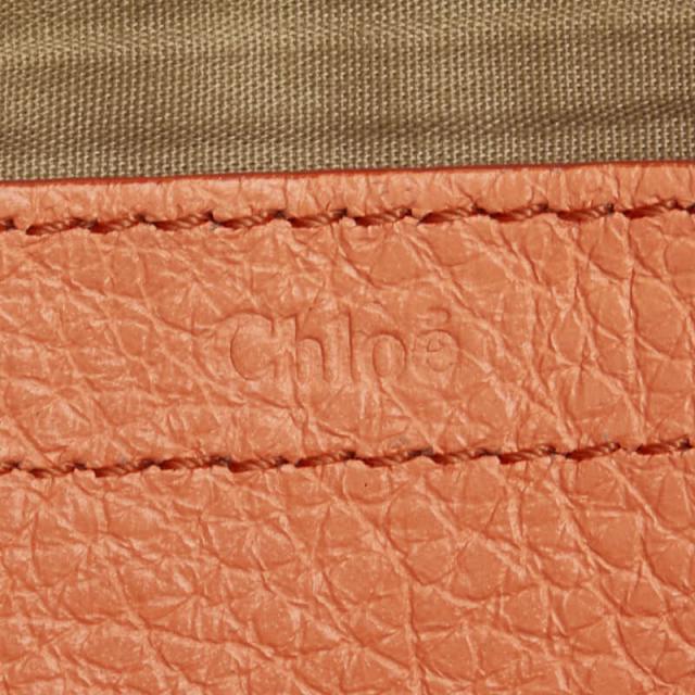 クロエ リリィ リボン ハンドバッグ ショルダーバッグ 2WAY オレンジ