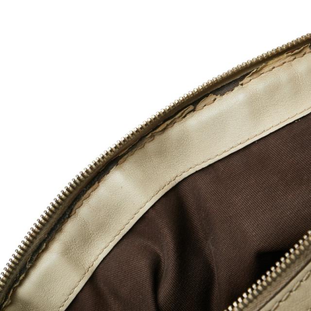 グッチ GGキャンバス スーキー ハンドバッグ ショルダーバッグ 2WAY 247902 ベージュ ホワイト キャンバス レザー GUCCI 【中古】_7