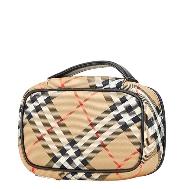 BURBERRY バーバリー プレート ミニボストンバッグ ノバチェック BURBERRY バーバリー ノバチェック ミニボストン レザー BURBERRY