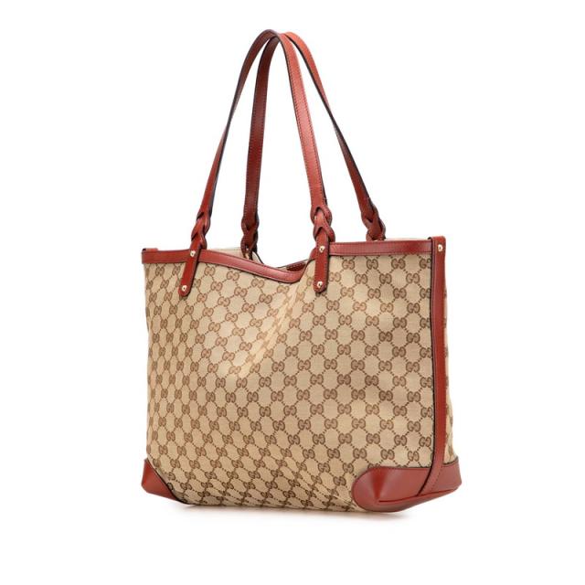 グッチ GGキャンバス トートバッグ 247209 ベージュ ブラウン