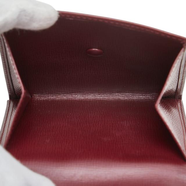 カルティエ マストライン 二つ折り財布 レザー レディース CARTIER