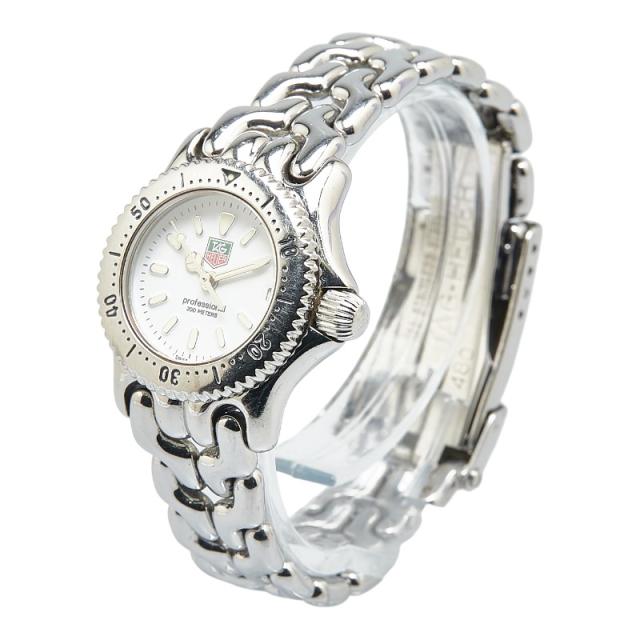 タグホイヤー セル 腕時計 S90.808 クオーツ ホワイト文字盤  