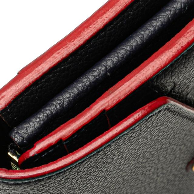 ルイ ヴィトン モノグラム アンプラント ポルトフォイユエミリー 長財布 M69417 マリーヌルージュ ネイビー LOUIS VUITTON 【中古】_3