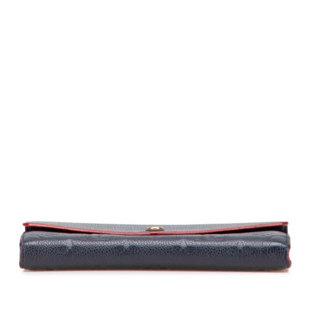 ルイ ヴィトン モノグラム アンプラント ポルトフォイユエミリー 長財布 M69417 マリーヌルージュ ネイビー LOUIS VUITTON 【中古】_2