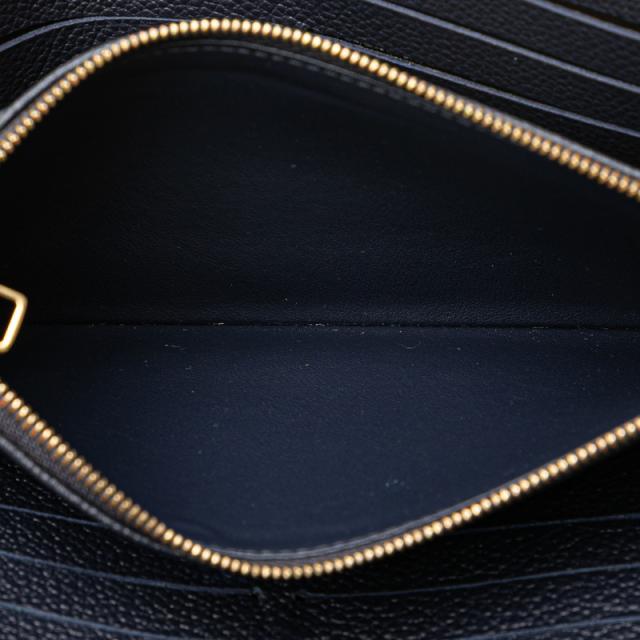 ルイ ヴィトン モノグラム アンプラント ポルトフォイユエミリー 長財布 M69417 マリーヌルージュ ネイビー LOUIS VUITTON 【中古】_8
