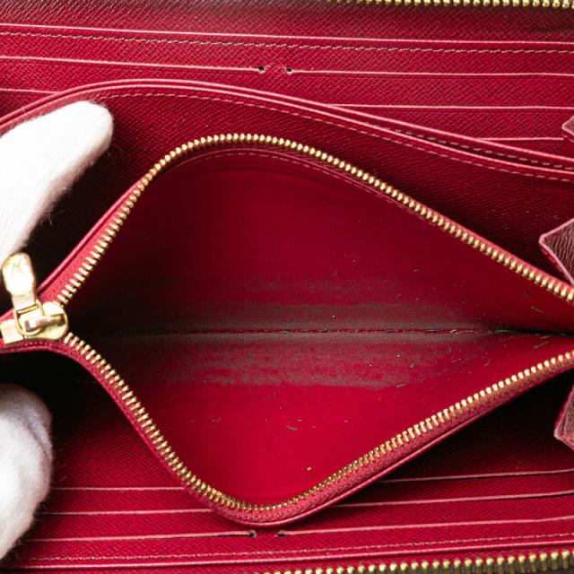 使用少ない】ルイヴィトン モノグラム ジッピーウォレット フューシャ  
