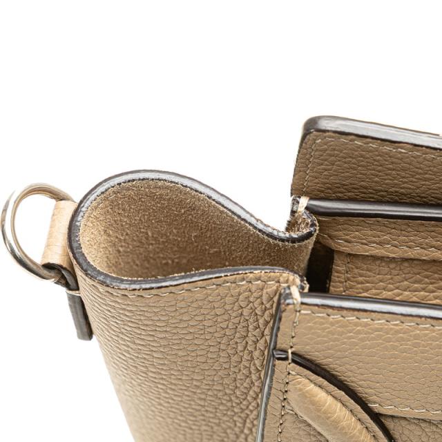 CELINE セリーヌ ラゲージ ナノショッパー ハンドバッグ 斜め掛け