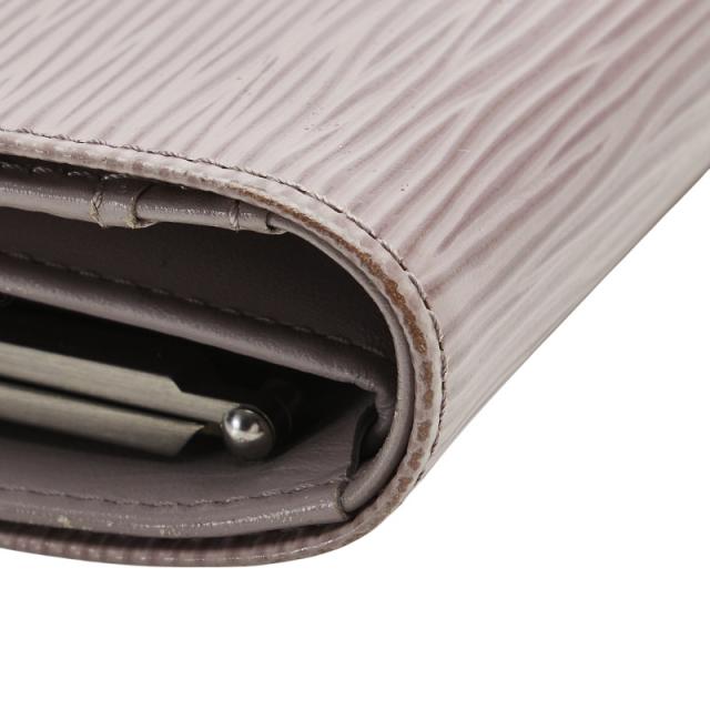 ルイ ヴィトン エピ ポルトモネ ビエ ヴィエノワ 二つ折り財布 M6324B ライラック パープル レザー レディース LOUIS VUITTON 【中古】_5