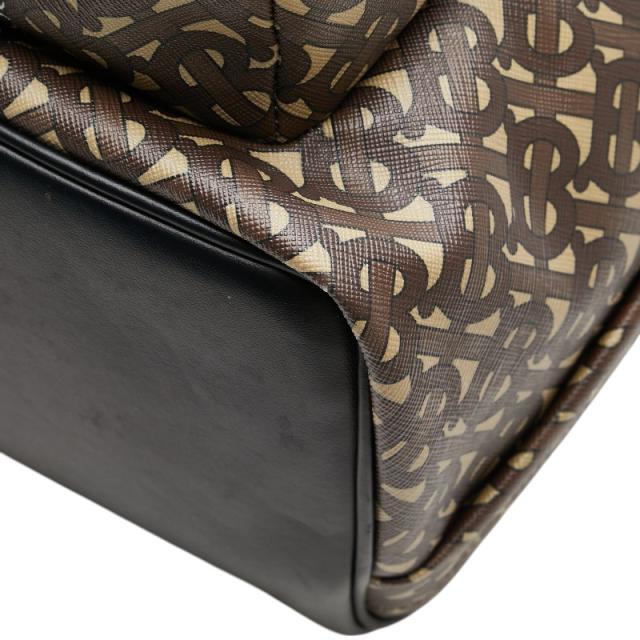 バーバリー TBモノグラム リュック バックパック ブラウン PVC レザー