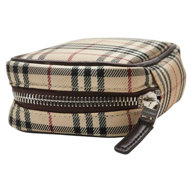 Burberry バーバリー ポーチ ノバチェック シャドーホース バーバリー
