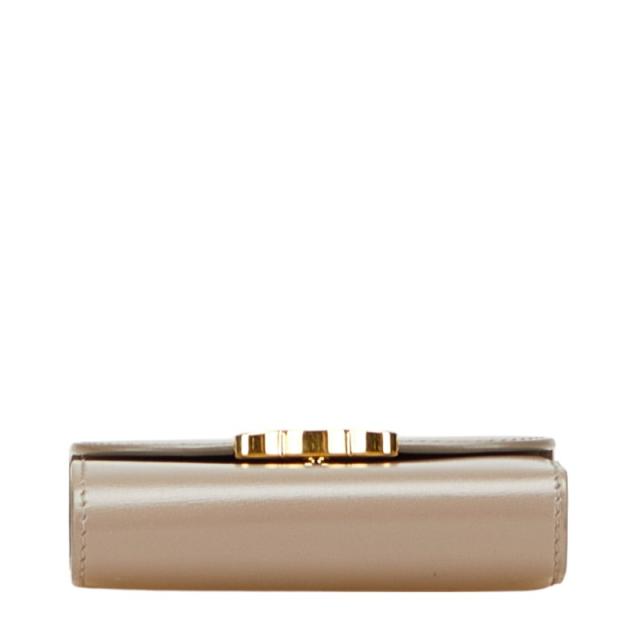 CELINE 三つ折り財布 トリオンフ グレージュ