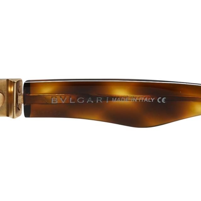 ブルガリ スクエア サングラス ブラウン プラスチック レディース BVLGARI 【中古】_6