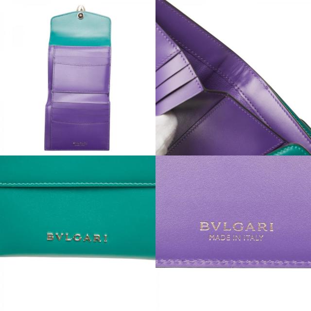 ブルガリ セルペンティ フォーエバー スネーク バイカラー 三つ折り