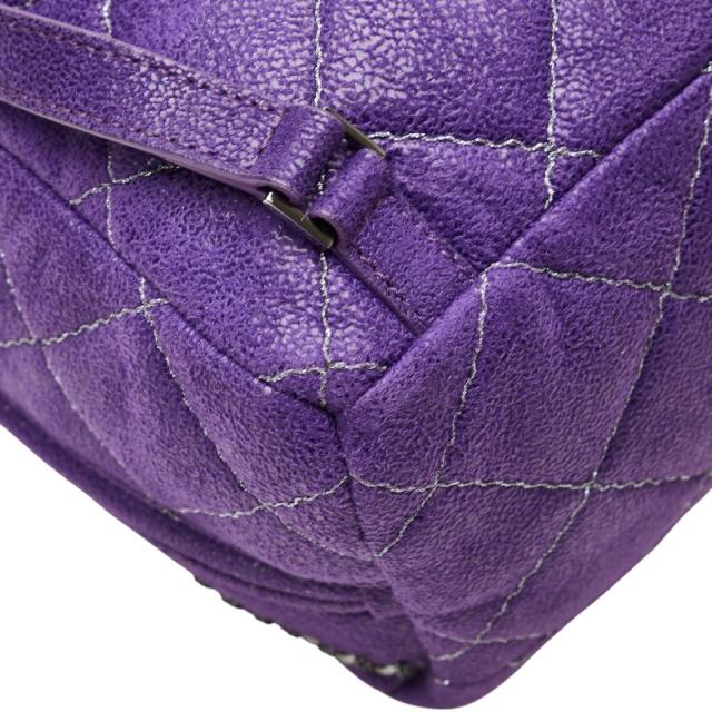 ステラマッカートニー リュック バックパック パープル ポリエステル レザー レディース Stella McCartney 【中古】_4