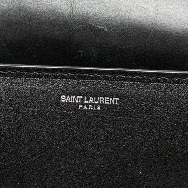 サンローラン ベティ スタッズ チェーン ショルダーバッグ ブラック