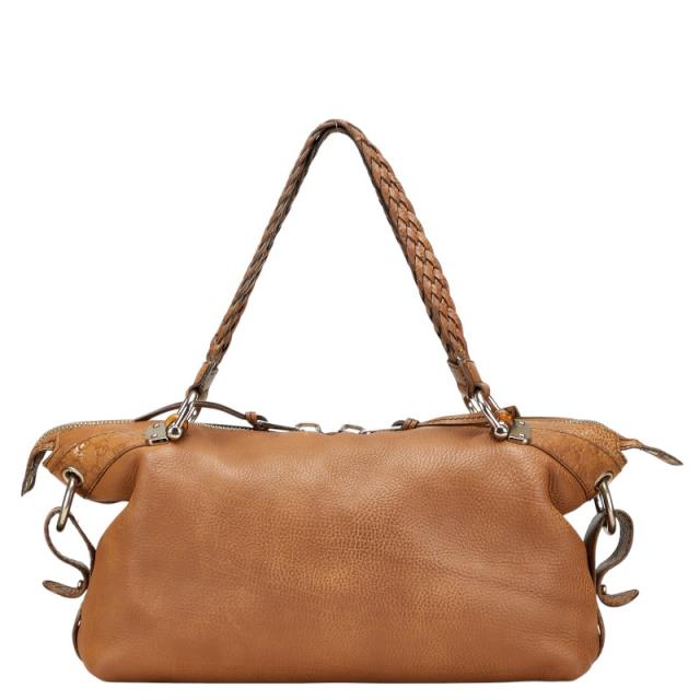 グッチ GUCCI バンブートートバッグ ブラウン
