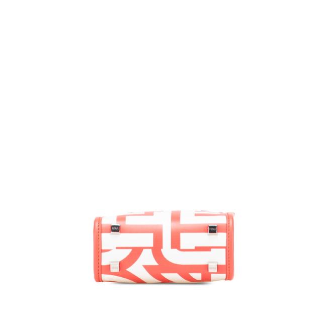 フェンディ サンシャイン ショッパー ミニ ハンドバッグ ショルダーバッグ 2WAY 8BS051 レッド ホワイト レザー FENDI 【中古】_2