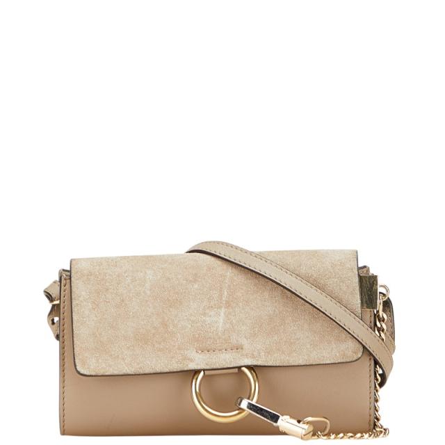 値下げ再出品　シャイニー＆スエードレザー　TESS スモールバッグ　クロエ tess クロエ Chloe スモール 最終値下げ！！ シャイニー＆スエード