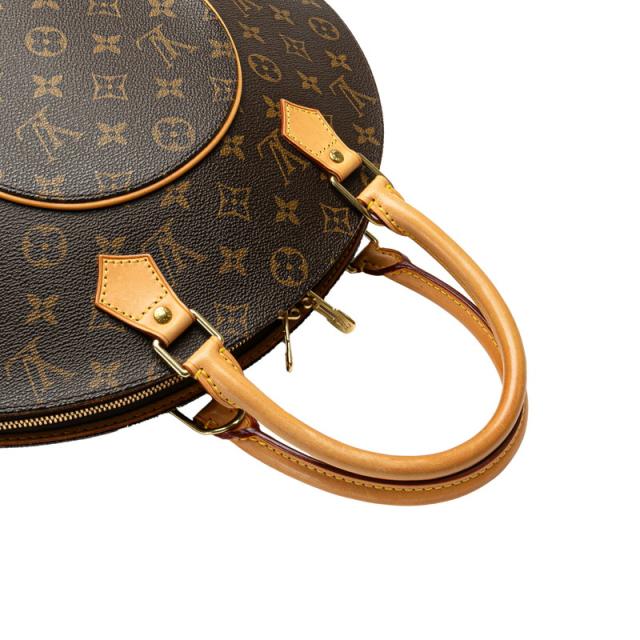 ルイ ヴィトン モノグラム エリプスMM ハンドバッグ M51126 ブラウン PVC レザー レディース LOUIS VUITTON 【中古】