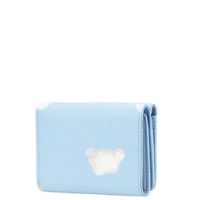 バレンシアガ ペーパー ミニ ウォレット 雲 三つ折り財布 コンパクト  