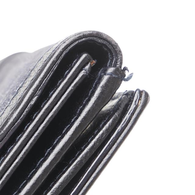 ディオール トロッター フライトライン 二つ折り財布 ブラック グレー  