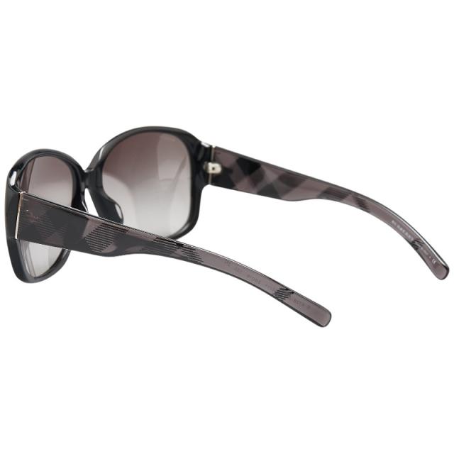 バーバリー ロゴ サングラス B4128 ブラック プラスチック レディース BURBERRY 【中古】_1