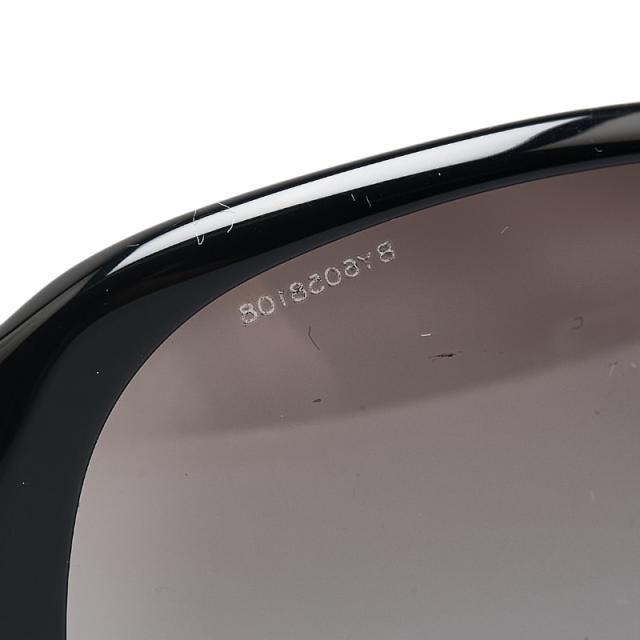 バーバリー ロゴ サングラス B4128 ブラック プラスチック レディース BURBERRY 【中古】_4