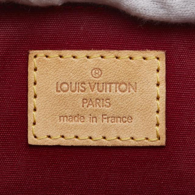 ルイ ヴィトン モノグラム ヴェルニ ベルヴューPM ハンドバッグ M93583 ポムダムール レッド パテントレザー LOUIS VUITTON 【中古】_6