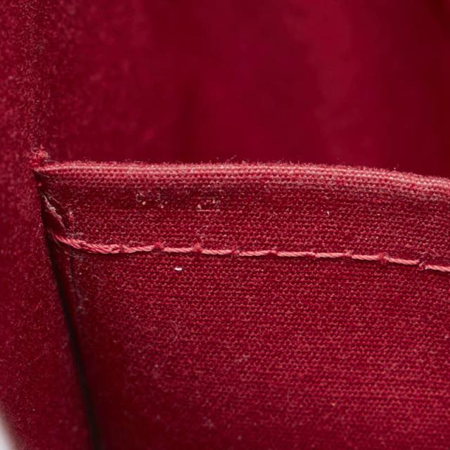 ルイ ヴィトン モノグラム ヴェルニ ベルヴューPM ハンドバッグ M93583 ポムダムール レッド パテントレザー LOUIS VUITTON 【中古】_7