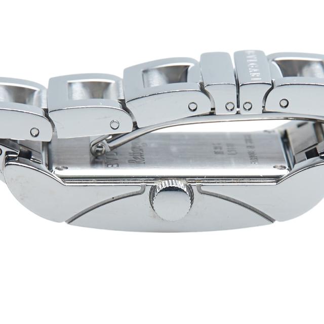 ブルガリ レッタンゴロ 腕時計 RT39S クオーツ ホワイト文字盤