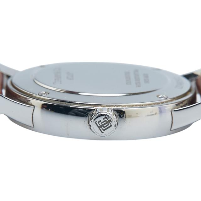 ティファニー アトラスドーム デイト 腕時計 クオーツ シルバー文字盤