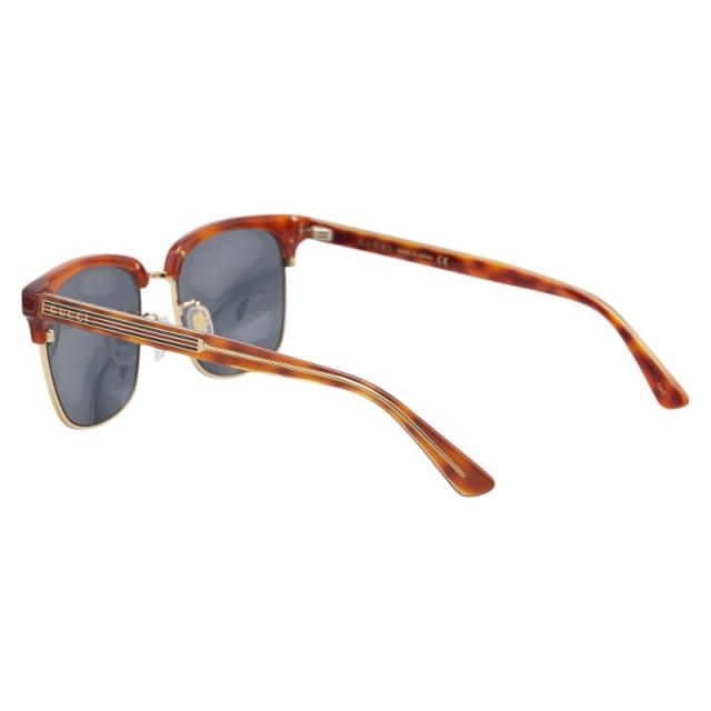 グッチ ロゴ UVカット ハーフリム クリングスタイプ アイウェア  