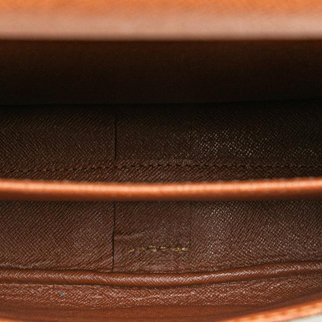 ルイ ヴィトン モノグラム カルトシエールGM 曲がった掛け ショルダーバッグ M51252 赤銅色 PVC なめし革 レディース LOUIS VUITTON 【中古】