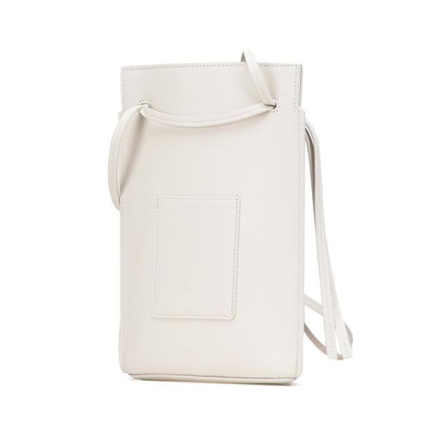 ロエベ アナグラム ダイスポケット 斜め掛け ショルダーバッグ オフホワイト レザー レディース LOEWE 【中古】_1